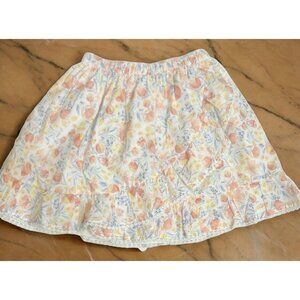 Tommy Bahama Multicolored White Floral Girls Skirt Lined Sz M (8) ($56)